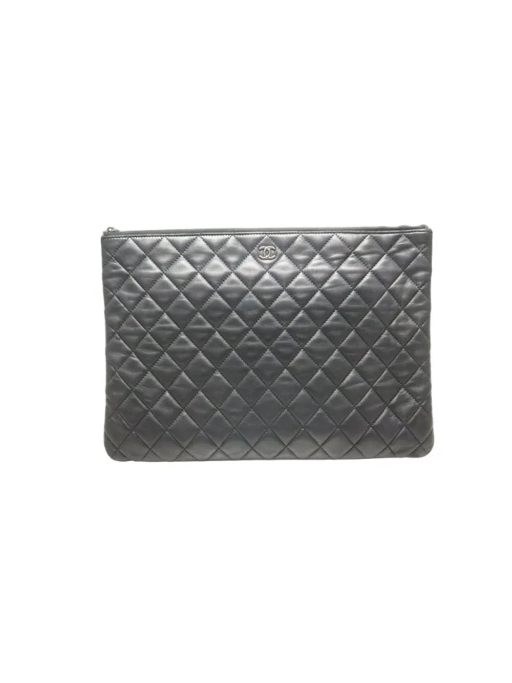 Chanel 22 Quilted Lambskin Clutch